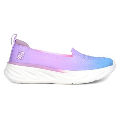 Image of Liberty LEAP7X Pink & Purple Walking Shoes for Women - Slip-On Daily Walks