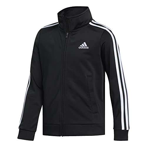 adidas Boys Zip Front Iconic Tricot Jacket