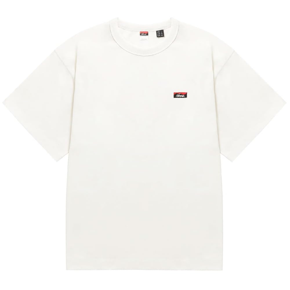 Amazon | [ナンガ] エコハイブリッドボックスロゴエンブロイダリーT