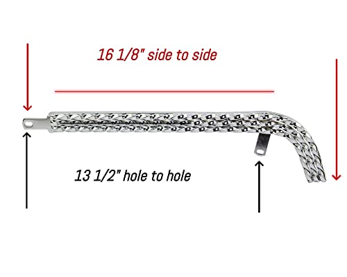 Lowrider Triple Square Twisted Chain Guard Chrome. Bicycle Part, Bike Part, For 20" Chain Guard #TOP1
