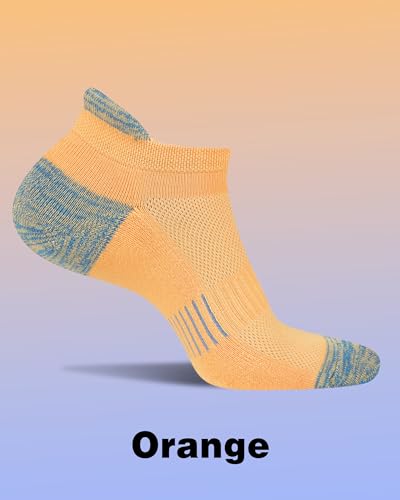 Image of Ankle Socks Womens Athletic Running Comfort Cushioned 3 /5 /6Pairs