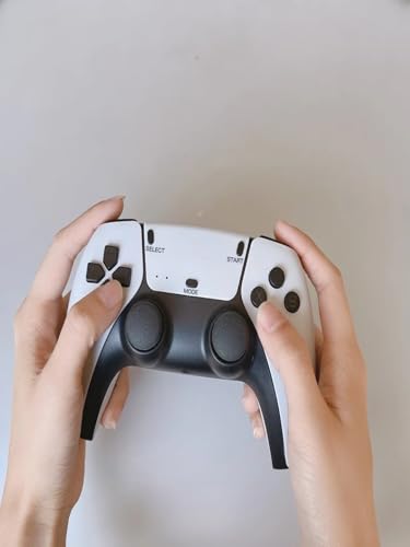Image of RetroX Wireless Game Console, 2.4G, 24000 Games, Dual Controllers, HDMI TV Output, 128GB TF Support, Plug & Play, for Kids & Adults