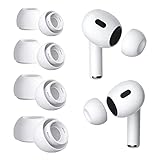 Supfine Silicone Replacement Ear Tip for Airpods Pro with Noise Reduction Hole,[3 Pairs] Airpods Pro Ear Tips for Portable Storage Box and Fit in The Charging Case(S/M/L)