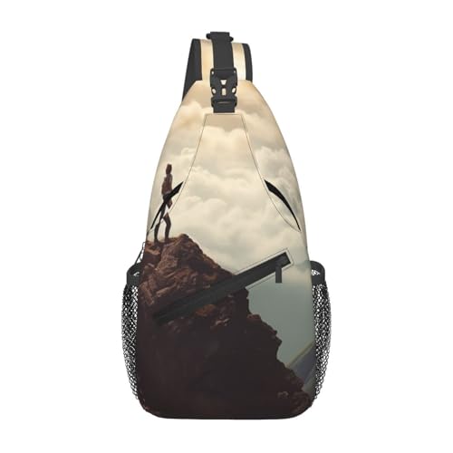 Bolso Cruzado Deportivo para Montañismo y Senderismo
