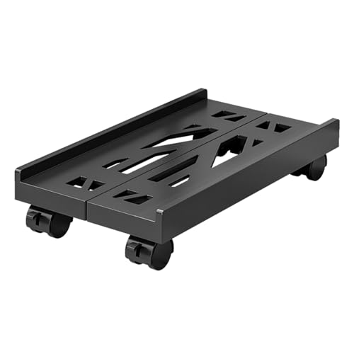 Soporte Móvil para Torre de PC con ruedas, altura ajustable y diseño moderno miniatura 1