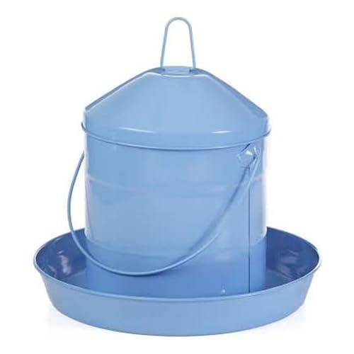 Double-Tuf Painted Hanging Galvanized Poultry Feeder