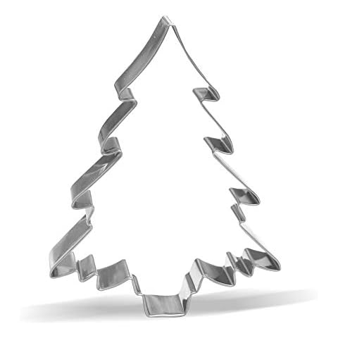 4.7 inch Christmas tree Cookie Cutter – Stainless Steel Cover