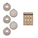 Weihnachtskugeln Glas 3cm 24 Stück - matt & glänzend - Mini Christbaumkugeln Weihnachtsbaumkugeln für Weihnachten - Christbaumschmuck & Weihnachtsbaumschmuck Taupe - Fine Alabaster MI 4 günstig Kaufen-Weihnachtskugeln Glas 3cm 24 Stück - matt & glänzend - Mini Christbaumkugeln Weihnachtsbaumkugeln für Weihnachten - Christbaumschmuck & Weihnachtsbaumschmuck Taupe - Fine Alabaster