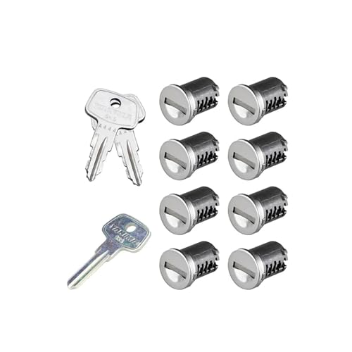 Yakima Pack of 8 Steel SKS Lock Cores for All Lockable Yakima Accessories Includes Keys