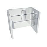 Meditub MT2747SEN Shower Surround for MT2747 Enclosure Ready Bathtub, White