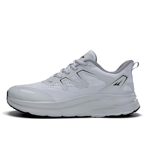 Image of Mens Wide Walking Shoes Wide Toe Box Running Casual Sneakers Tennis Comfortable Trail Athletic Sport Gym Soft Sole