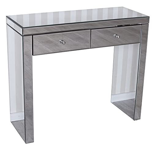 Console de table en verre miroir - Table murale rétro vic528 - Palazzo exclusive Cover