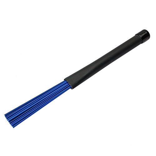 KKmoon 1 Par Jazz Drum Brushes Varas De Plástico Baquetas Folk Music Percussão Balance Set