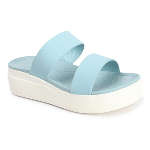 Image of JUMPLITE Women's Silicon Wedges Heel Sandal E-2