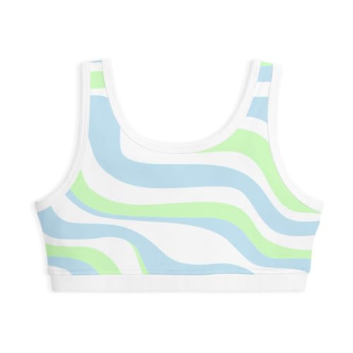 Image of YouGotPlanB Cotton Sports Bra | Ages 8-16 Years | U-Shaped Style | Non-Padded, Double-Layered for Coverage
