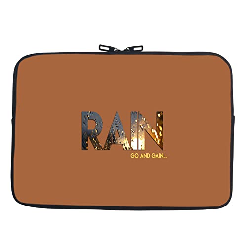 Image of TheSkinMantra Chain Laptop Sleeve Bag Compatible with Laptop /Macbooks /Chrombook /Notebook /Zbook (13.3 Inch [Chain], Go & gain)