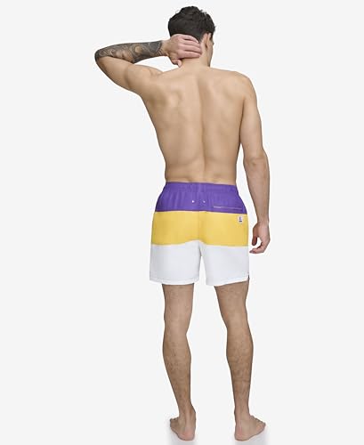 Starter Mens Quick Dry Lightweight Volley Colorbock Swim Trunk3