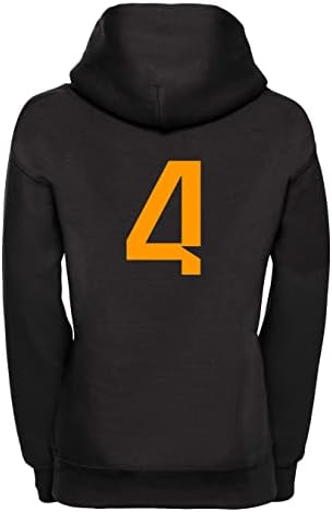 Studio 24 Signature Collection Lando Norris Hoodie Norris Signature 4 Printed F1 Hooded Sweater 2022 McLaren Hoody No. 4 Free UK Shipping (L, Royal Blue)