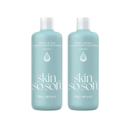 Avon Skin So Soft Original and Jojoba Body Lotion 11.8 oz 2-Pack Deep Moisturizing Skin Softener