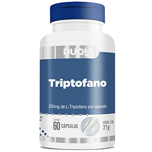 Triptofano 250mg Por Cápsula 60 Cáp...