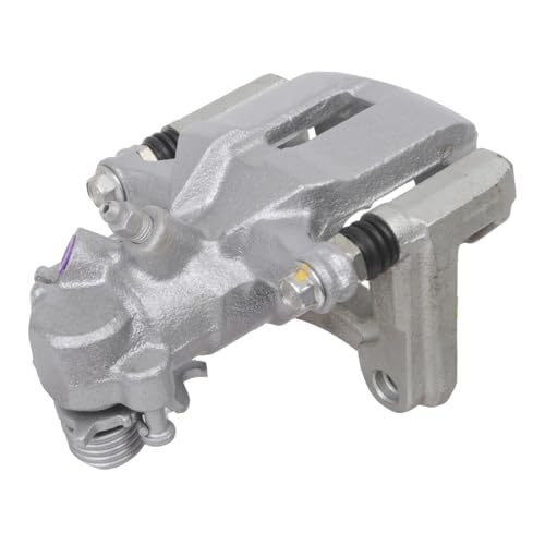Image of Detroit Axle - Rear Right Brake Caliper for 2007-2013 Suzuki SX4, Passenger Side Disc Brake Caliper with Bracket 2008 2009 2010 2011 2012 Replacement