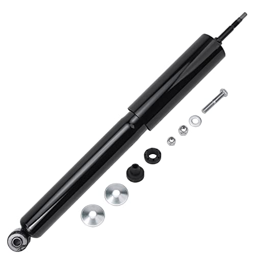 Image of Detroit Axle - Rear 2pc Shock Absorbers for 1994-2004 Ford Mustang, 2 Complete Shock Absorbers Assembly 1995 1996 1997 1998 1999 2000 2001 2002 2003 Replacement