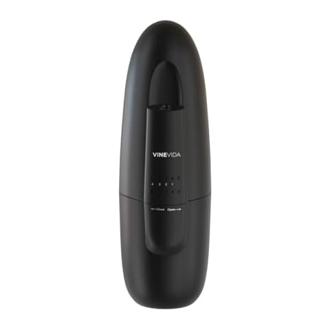 VINEVIDA Plug-in Diffuser for Essential Oils - Discreet 100ml Aroma Diffuser for Home and Office - Automatic Shut-Off for 12 hrs of Continuous Fragrance (Black) Cover