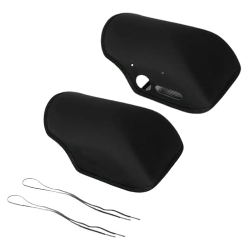 Manguitos para manillar de moto con protección solar y correas ajustables | Cubiertas de mano impermeables a prueba de viento para hombres y mujeres | Accesorios de agarre para motocicletas, triciclos