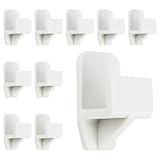 10Pcs Freezer Hook Refrigerator Shelf Clips Heavy-Duty Support Pegs Refrigerator Support Clamp Tool for Fridge and Freezer Shelves