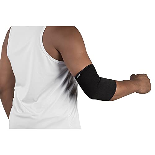 Cotoveleira Elástica, Mercur, Par, G, Preta