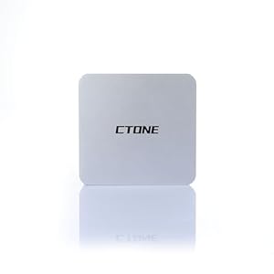 CTONE AM23 Ryzen 9 8945HS (8K/16T) Gaming MINI PC, 32 GB DDR5 1 TB PCIe 4.0 SSD, Mini Desktop Computer mit Radeon 780M | 8K Quad-Display | Dual USB4 | Dual 2.5 GbE