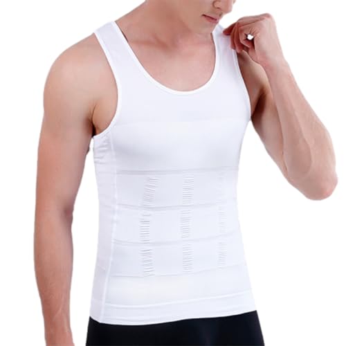 Getshapeslim for Men, Man Sculpt Shaper Tank Top, Compression Tank Top for a More Upright Look