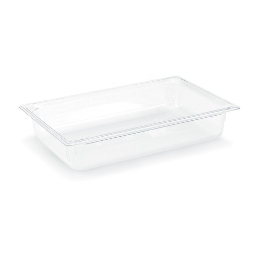 Vollrath Clear Full Size Super Pan 3 13.6 Qt. Plastic Pan