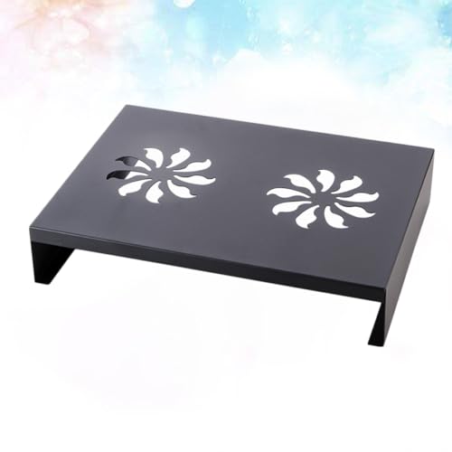 Étagère de rangement pour casseroles SHINEOFI support multifonction en métal - 3