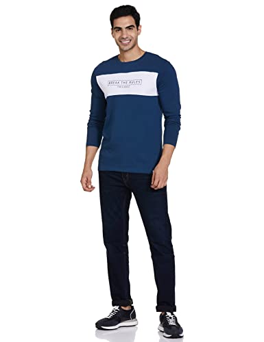 Image of Amazon Brand - Symbol Men's Regular Full Sleeve Round Neck T-Shirt