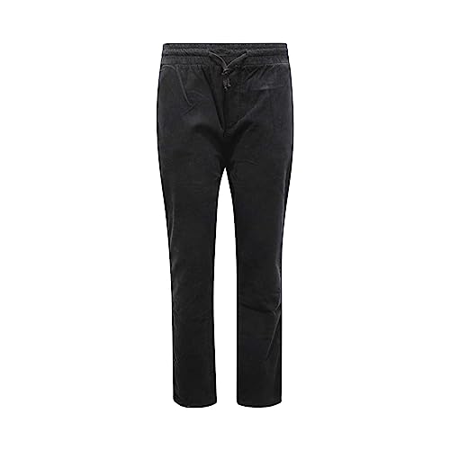 Pantalone Paolo Pecora bimbo en velours noir pour garçon de 2 à 12 ans