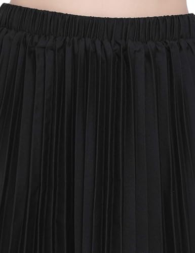 Image of oxolloxo Women Pleated Midi Skirt