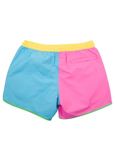 RUGGEDBUTTS Men's UPF50+ Dolphin Hem Swim Trunks2