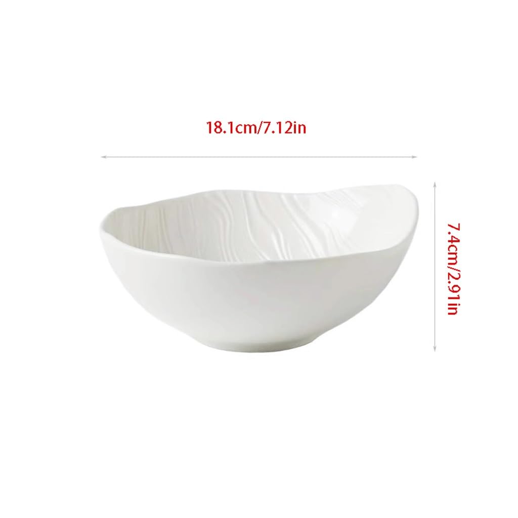 Suppenschüsseln aus Keramik, Suppenschüssel, Instant-Nudeln, Reis, Haushalts-Obstsalat