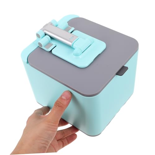 Caneca de basura compacta con porta teléfono miniatura 4