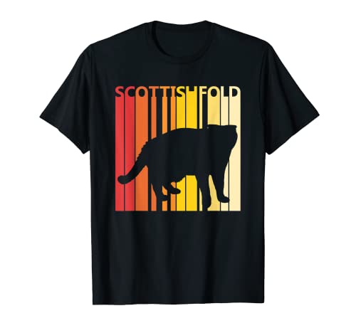 Regalo del dueño del gato Scottish fold Camiseta