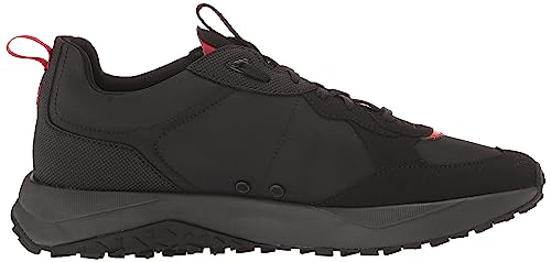 Image of HUGO Mens Running Style Mix Material Sneakers