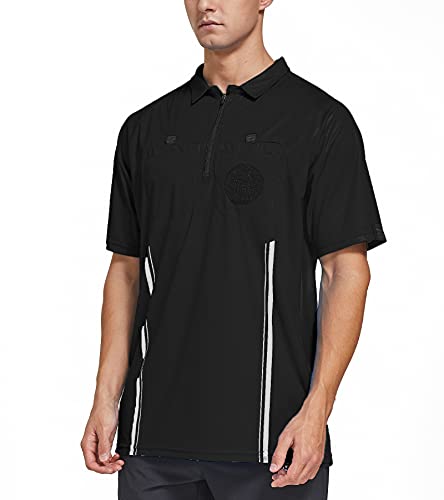 image for ChinFun Sporting Goods Men's Official Referee Short Sleeve Referee Jer
