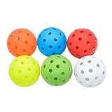 Viminston Bucket Game Golf Balls 6-Pack Replacement Yard Game Balls with Carry Bag