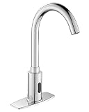 Touchless Bathroom Faucet 3 or 1 Hole, Motion Sensor Sink Faucets Hospital Hands...