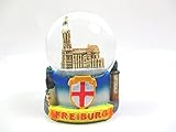 Freiburg Breisgau Württemberg Schneekugel Snowglobe 6,5 cm Germany Souvenir !!