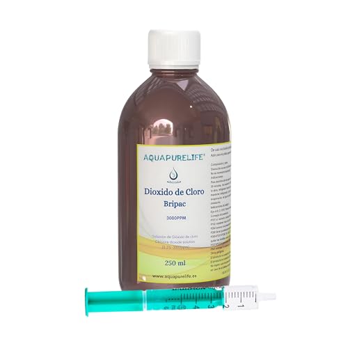 AQUAPURELIFE CDS/CDL 250 ml - Envase de Vidrio Ámbar