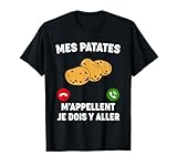 Quand c'est l'heure d'aller planter des patates, on laisse tomber le reste, et on va planter les patates. Le cadeau parfait pour tout jardinier qui doit aller planter les patates, quans la saison arrive. Idéal pour Papa, Papi, Maman, Mamie, fan de patates.