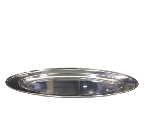 Image of KMW Compact Oval Platter 30 Cm (0.7 Mm) S /S | with Comfortable Grip | Easy-to-Clean Build