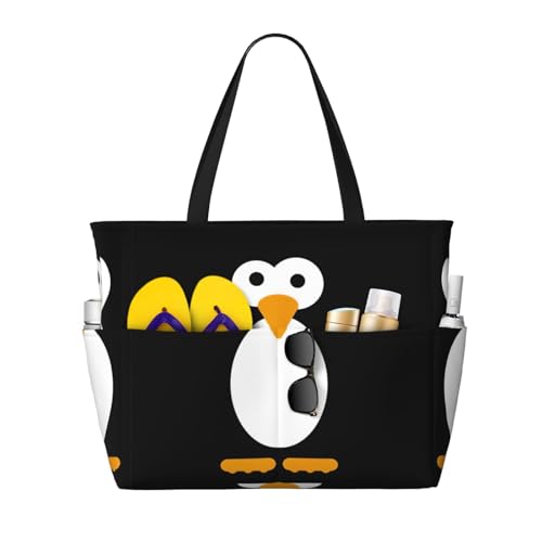 Sac fourre-tout pingouin grande capacité : la solution pour remplacer vos sacs trop petits